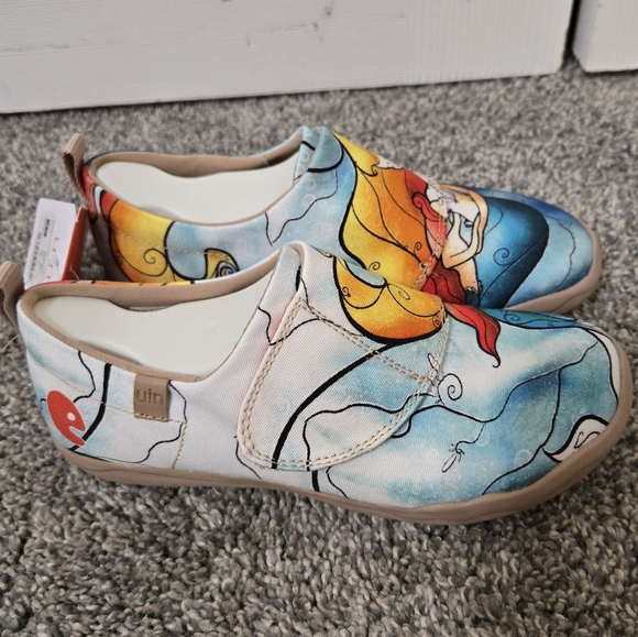 Uni Painted Colorful Fashion Sneakers For Kids, 3 Y, NWT - Picture 4 of 14